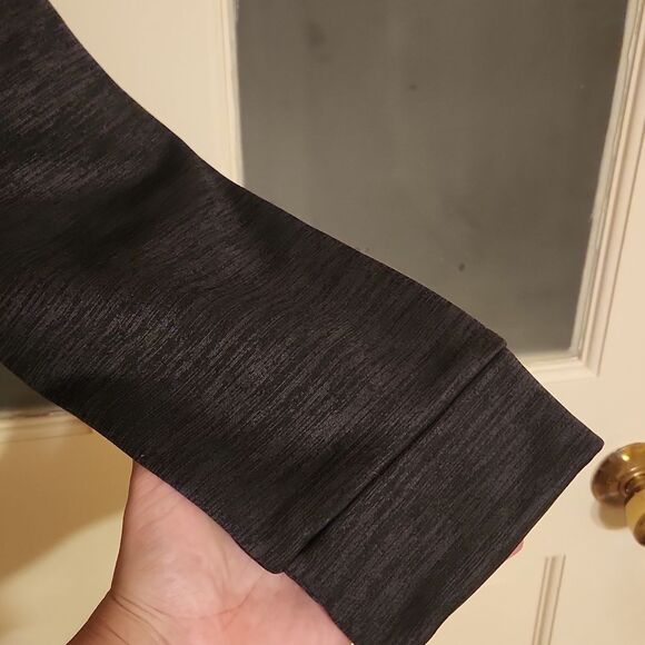 Under Armour Men's Coldgear Black & Gray Fleece Pullover Size 2XL - Picture 4 of 9